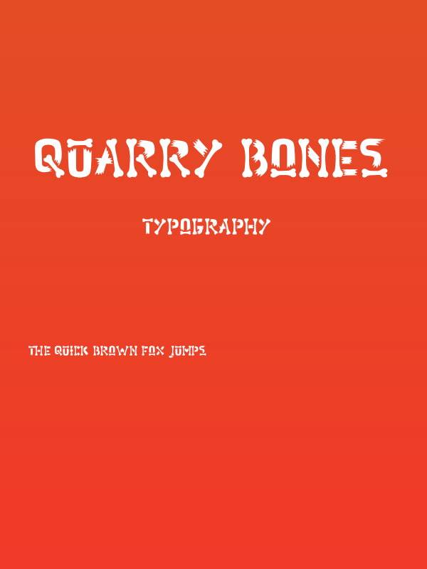 Quarry Bones Poster