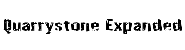Quarrystone Expanded  नि: शुल्क फ़ॉन्ट्स डाउनलोड