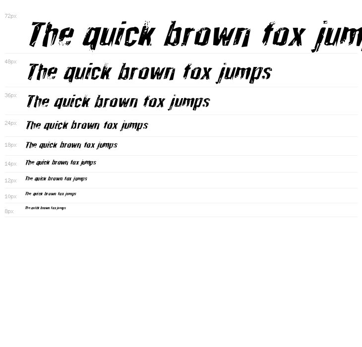 Quarrystone Italic Waterfall