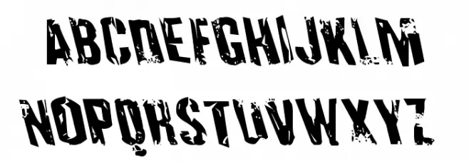 Quarrystone Leftalic Polices MAJUSCULES