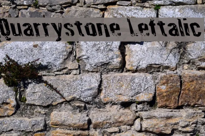 Quarrystone Leftalic Example 1