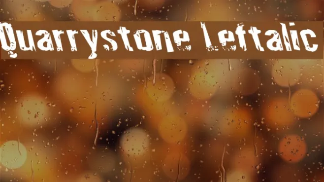 Quarrystone Leftalic Example 2