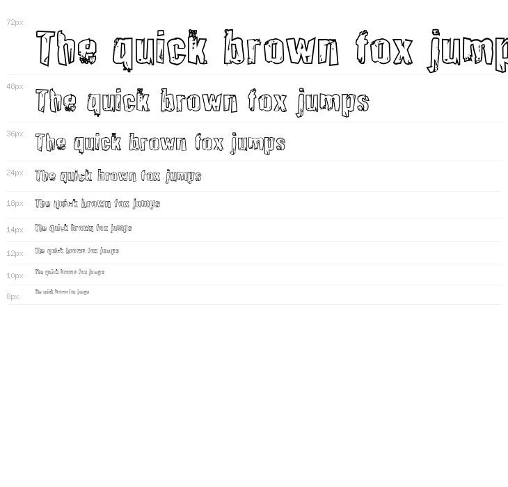 Quarrystone Outline Regular Waterfall