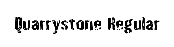 Quarrystone Regular Font
