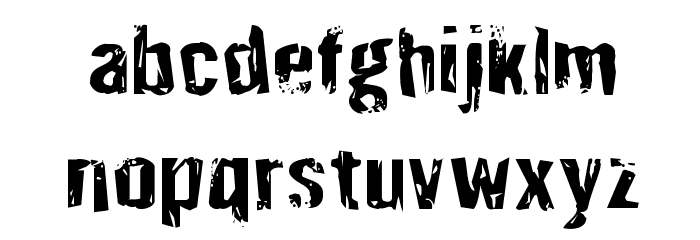Quarrystone Regular Font LOWERCASE