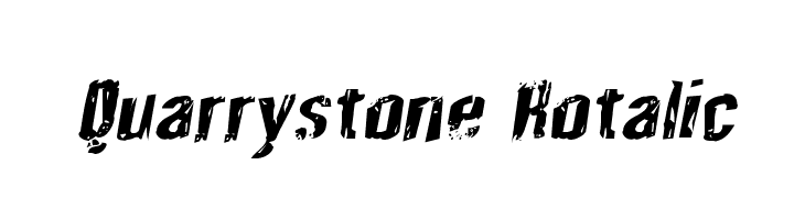 Quarrystone Rotalic Fonte