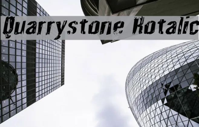 Quarrystone Rotalic Example 1