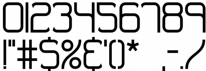 Quarterly Thick BRK Font OTHER CHARS