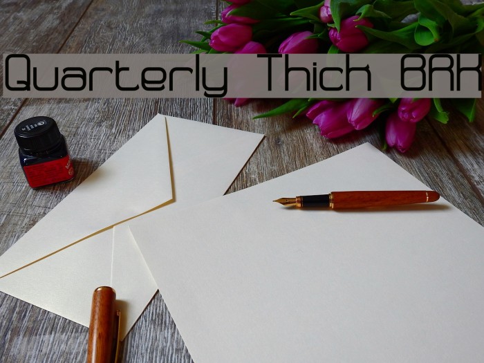 Quarterly Thick BRK Polices examples