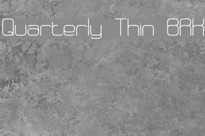 Quarterly Thin BRK Polices examples