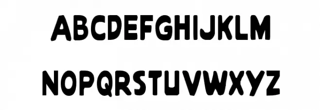 Quartermain Condensed Font LOWERCASE