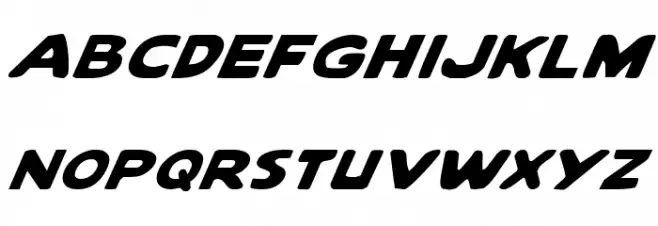 Quartermain Italic Polices MAJUSCULES