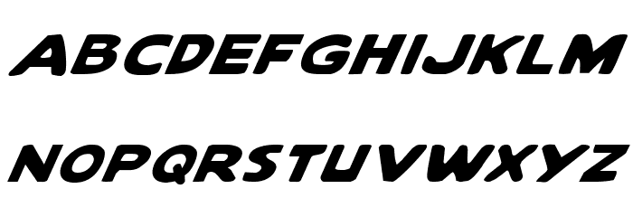 Quartermain Italic Font LOWERCASE