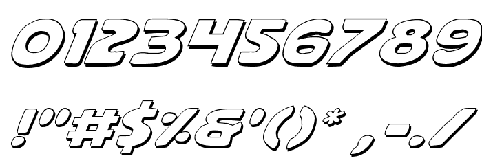 Quartermain Outline Italic Fuentes OTROS CHARS