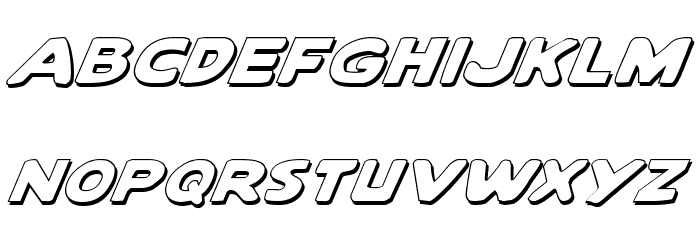 Quartermain Outline Italic Fuentes MINÚSCULAS