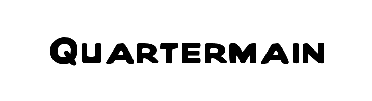 Quartermain  Frei Schriftart Herunterladen