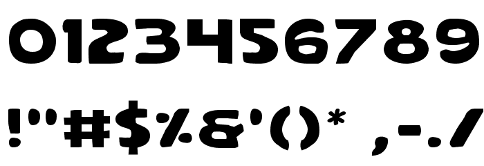 Quartermain Font OTHER CHARS