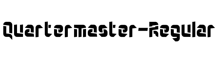 Quartermaster-Regular  les polices de caractères gratuit tlcharger