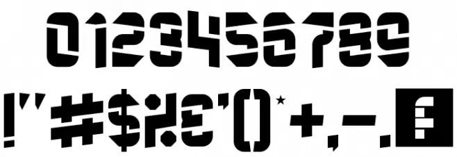 Quartermaster-Regular Font OTHER CHARS