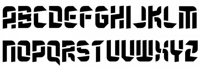 Quartermaster-Regular Polices MAJUSCULES