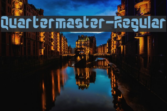 Quartermaster-Regular Example 1