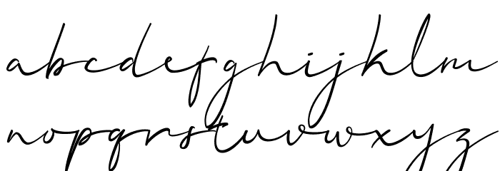 Quartila Regular Font LOWERCASE