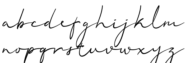 Quartila Regular Font LOWERCASE