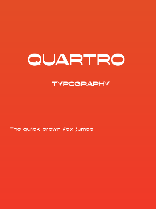 Quartro Poster