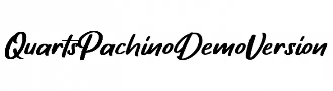 Quarts Pachino Demo Version  नि: शुल्क फ़ॉन्ट्स डाउनलोड