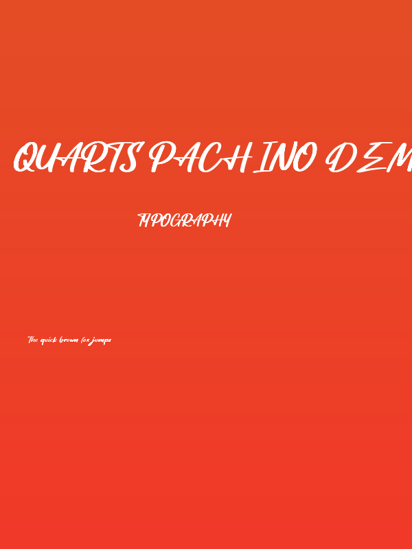 Quarts Pachino Demo Version Poster