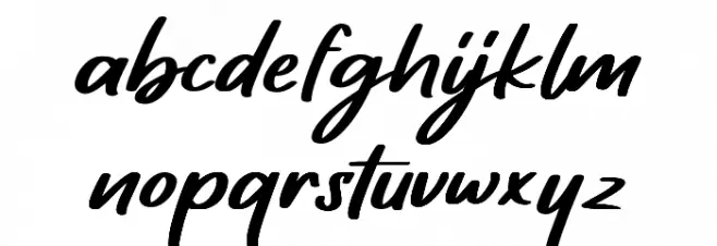 Quarts Pachino Demo Version 字体 小写