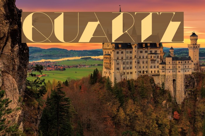 Quartz Font examples
