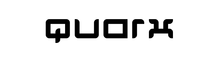 Quarx  免费字体下载