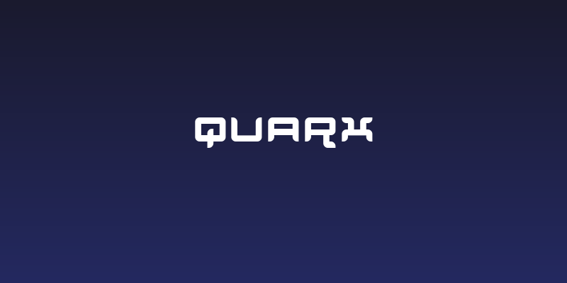 Quarx Social Header