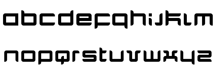Quarx Font LOWERCASE