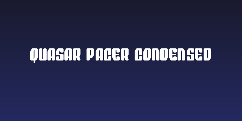 Quasar Pacer Condensed Social Header