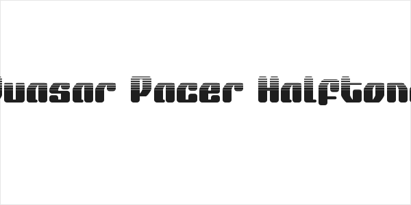 Quasar Pacer Halftone Logo