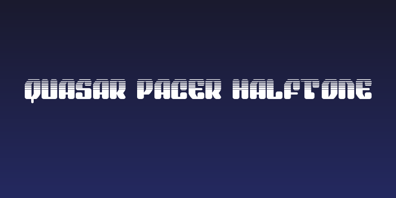 Quasar Pacer Halftone Social Header