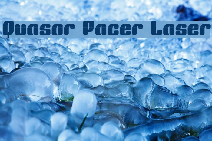 Quasar Pacer Laser Example 2