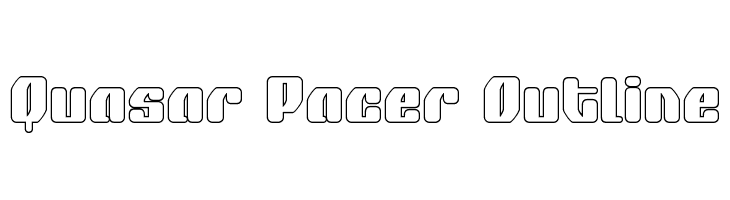 Quasar Pacer Outline  لخطوط تنزيل
