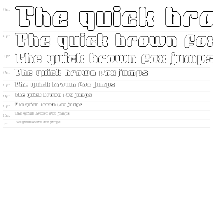 Quasar Pacer Outline Waterfall