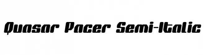 Quasar Pacer Semi-Italic 