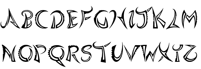 Quasari Font LOWERCASE