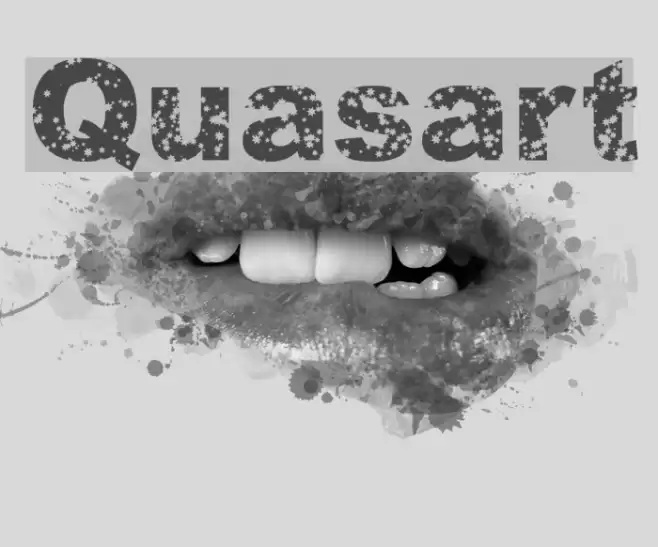 Quasart Schriftart examples