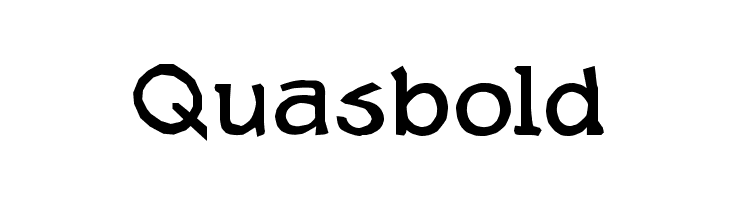 Quasbold  Free Fonts Download