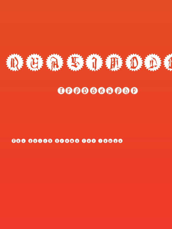 QuasiModoButtons Poster