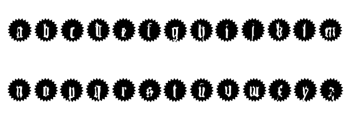 QuasiModoButtons Font LOWERCASE