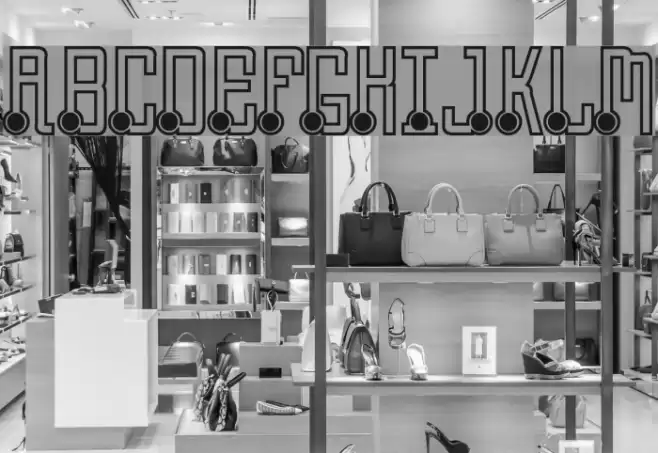 Quasidipitous Black Spot Font examples