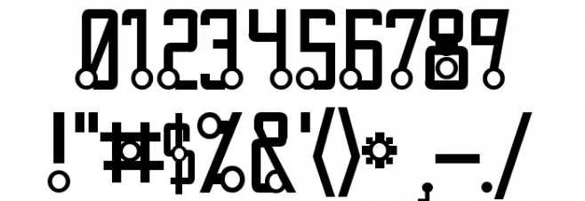 Quasidipitous フォント その他の文字