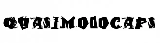 QuasimodoCaps  font caratteri gratis